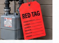 Red Tag Corrections residential gas service